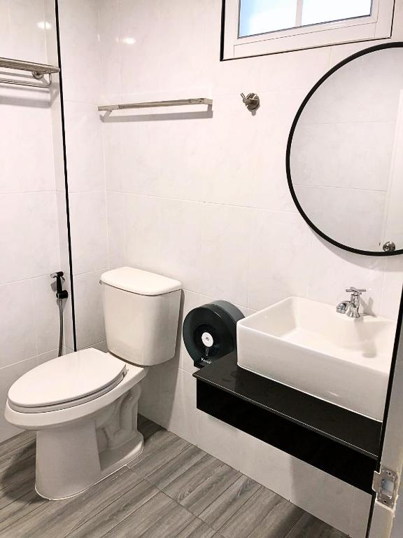 Koupelna v ubytování PG Ryoichi Hotel