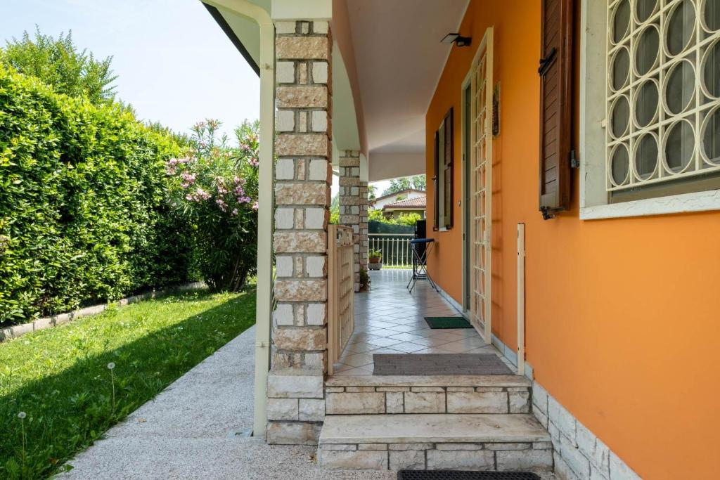 Vonkajšia záhrada v ubytovaní Villa Elisea
