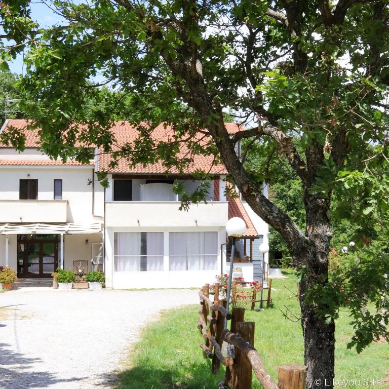 Budova, kde se bed and breakfast nachází