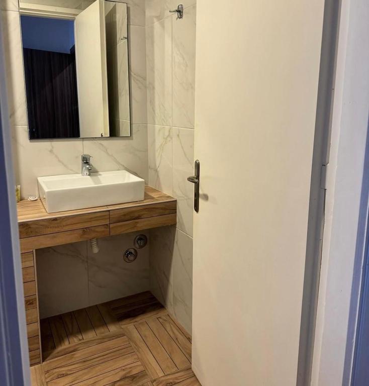 Koupelna v ubytování Mare Naxia Hotel