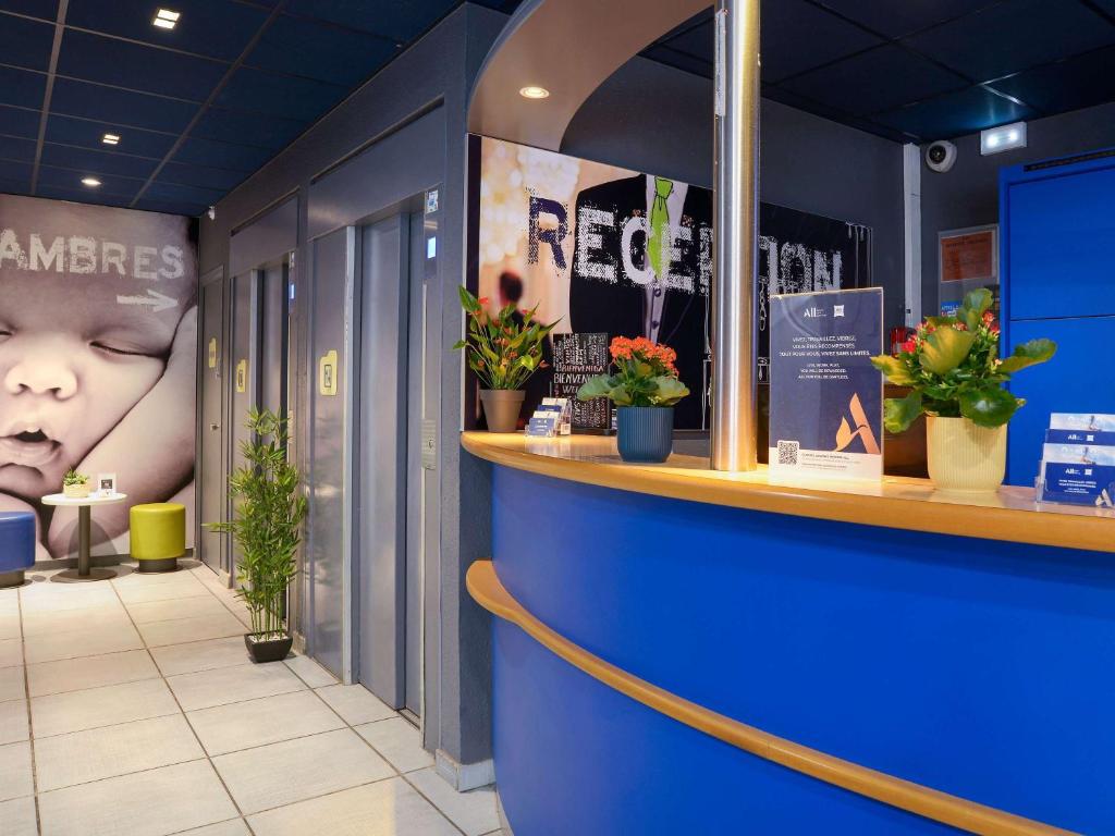 Vstupní hala nebo recepce v ubytování ibis budget Toulouse Centre Gare
