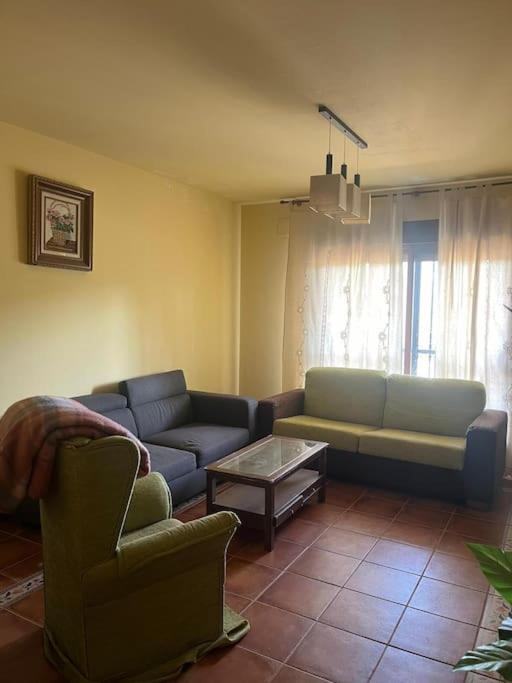 Posezení v ubytování La Casita del Pozo de las Paredes