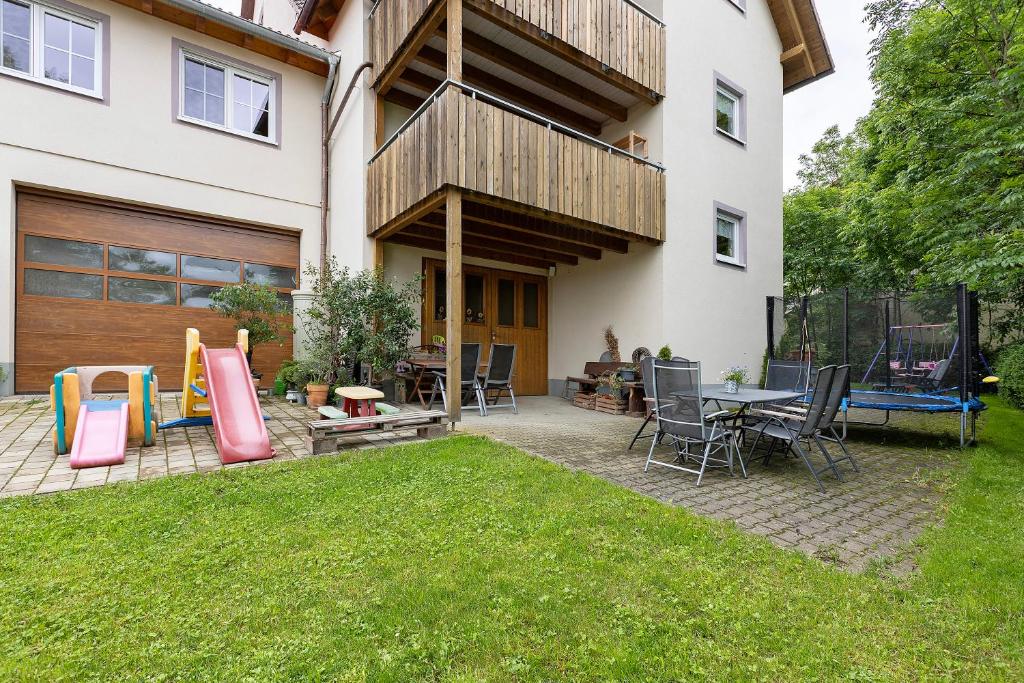 Zahrada ubytování Ferienhaus Heerlichkeit