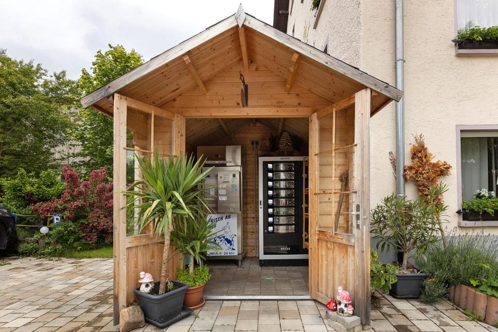 Zahrada ubytování Ferienhaus Heerlichkeit
