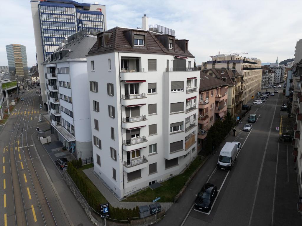 Budova, kde se apartmán nachází
