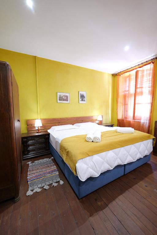 Postel nebo postele na pokoji v ubytování Guesthouse n'Odë