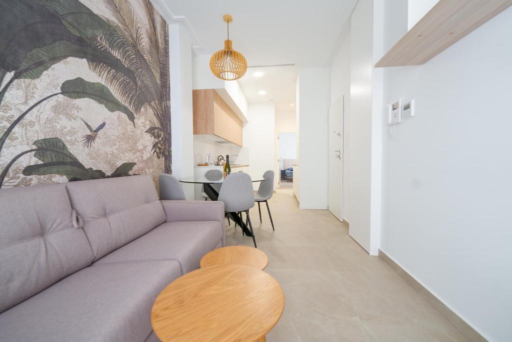 Χώρος καθιστικού στο YourSpain Apartament LM0A La Mata