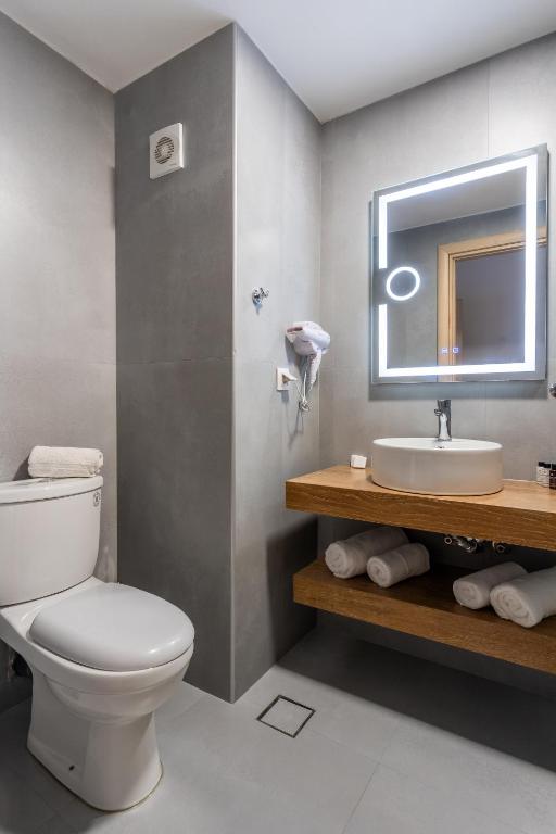 Koupelna v ubytování Azul Eco Hotel