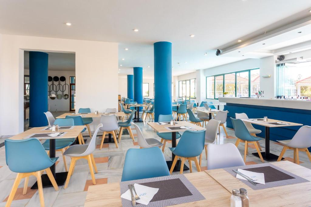 Restaurace v ubytování Azul Eco Hotel