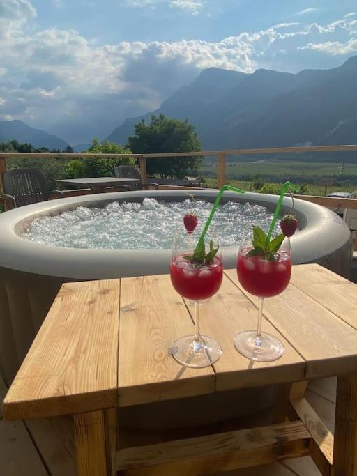 Nespecifikovaný výhled na hory nebo výhled na hory při pohledu z bed and breakfast