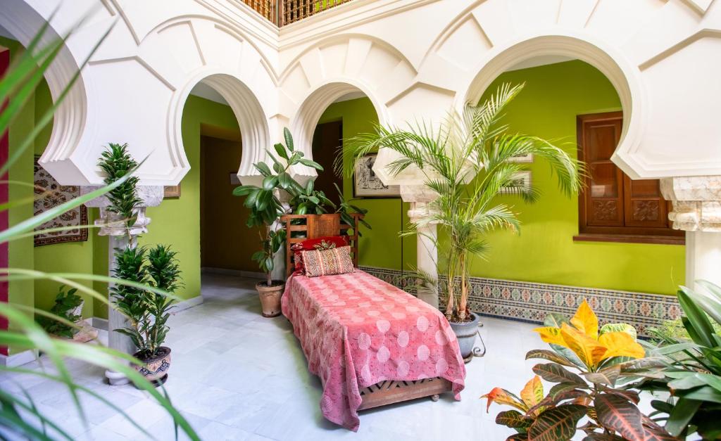 Zahrada ubytování Safestay Cordoba Mezquita Catedral