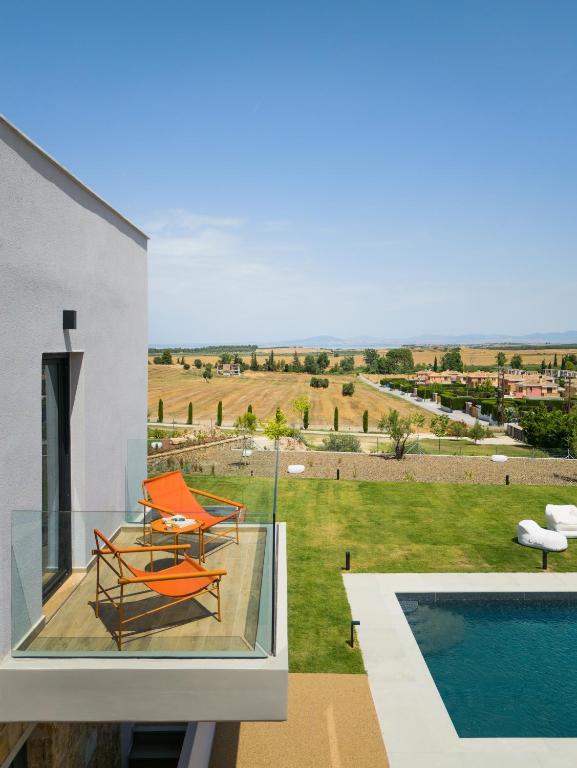 Bazén v ubytování Sani e belli by halu!, Villas with private pool nebo v jeho okolí