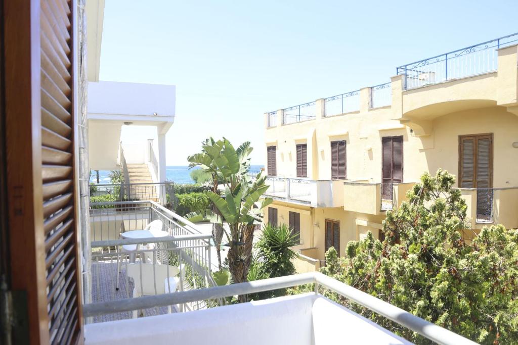 Balkón nebo terasa v ubytování Hotel Cesotta