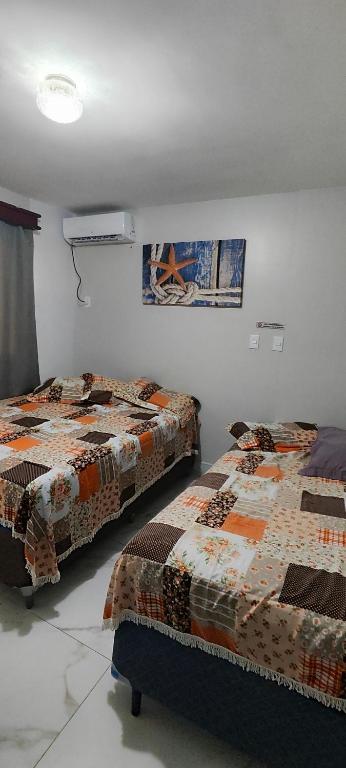 Cama ou camas em um quarto em Eldorado Thermas Park Caldas Novas