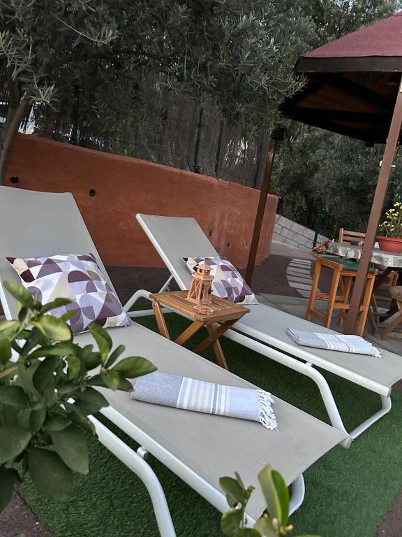 Zahrada ubytování La casa de Tea