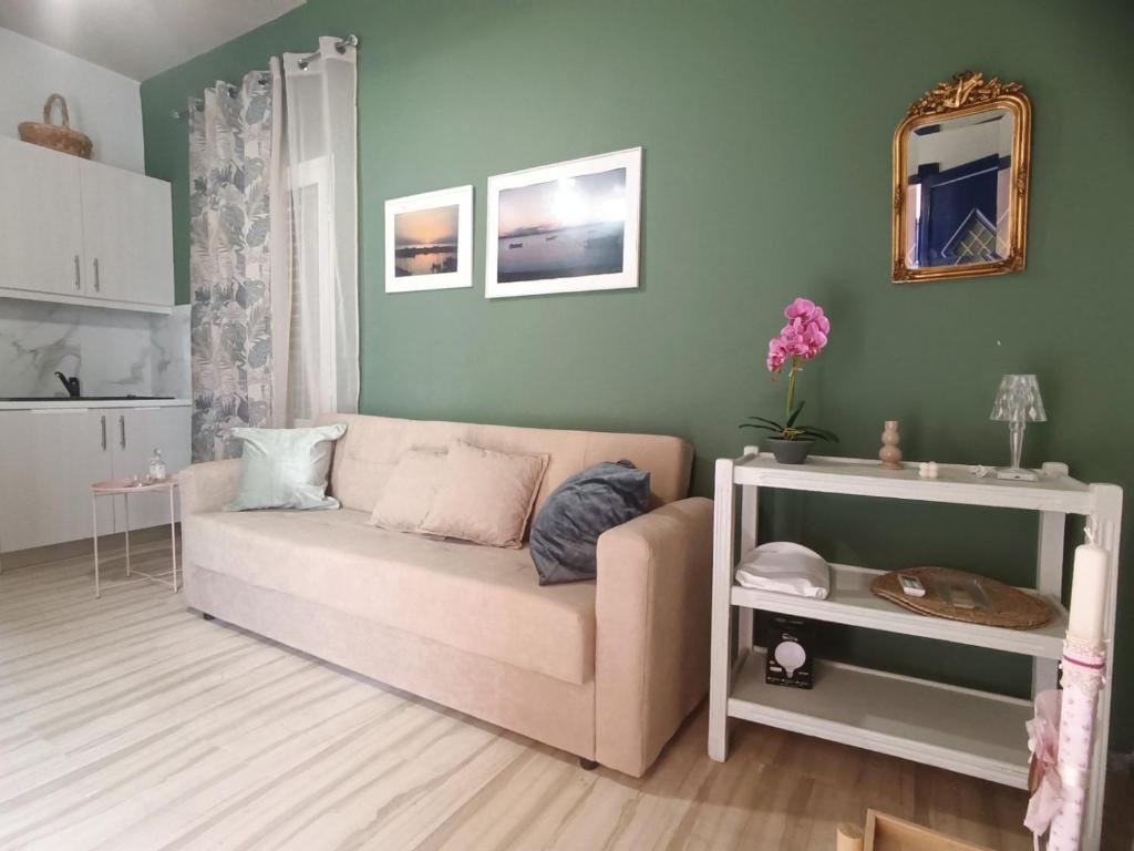 Posezení v ubytování Casa Menidi