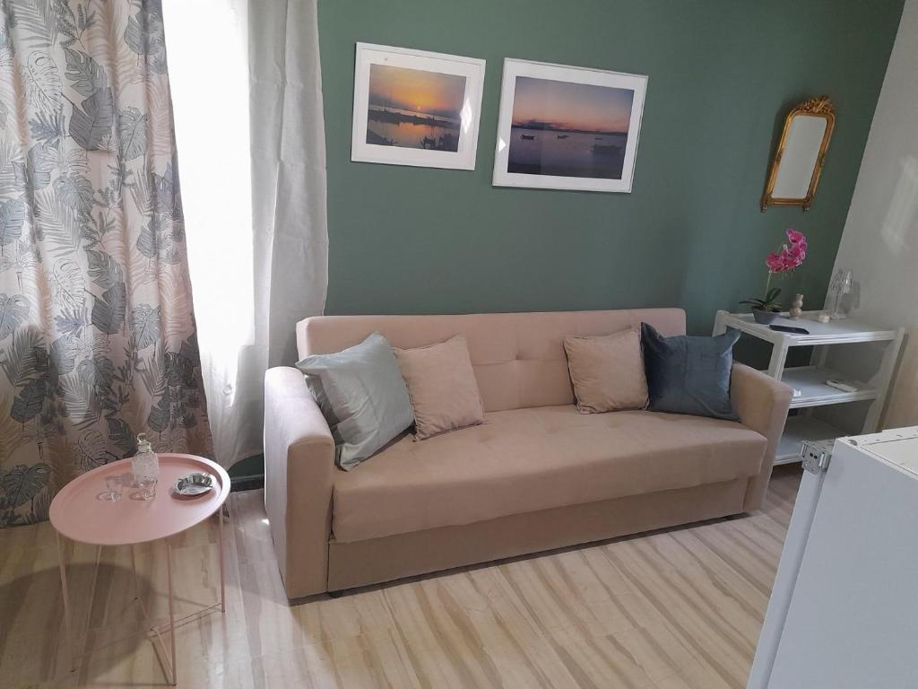 Posezení v ubytování Casa Menidi