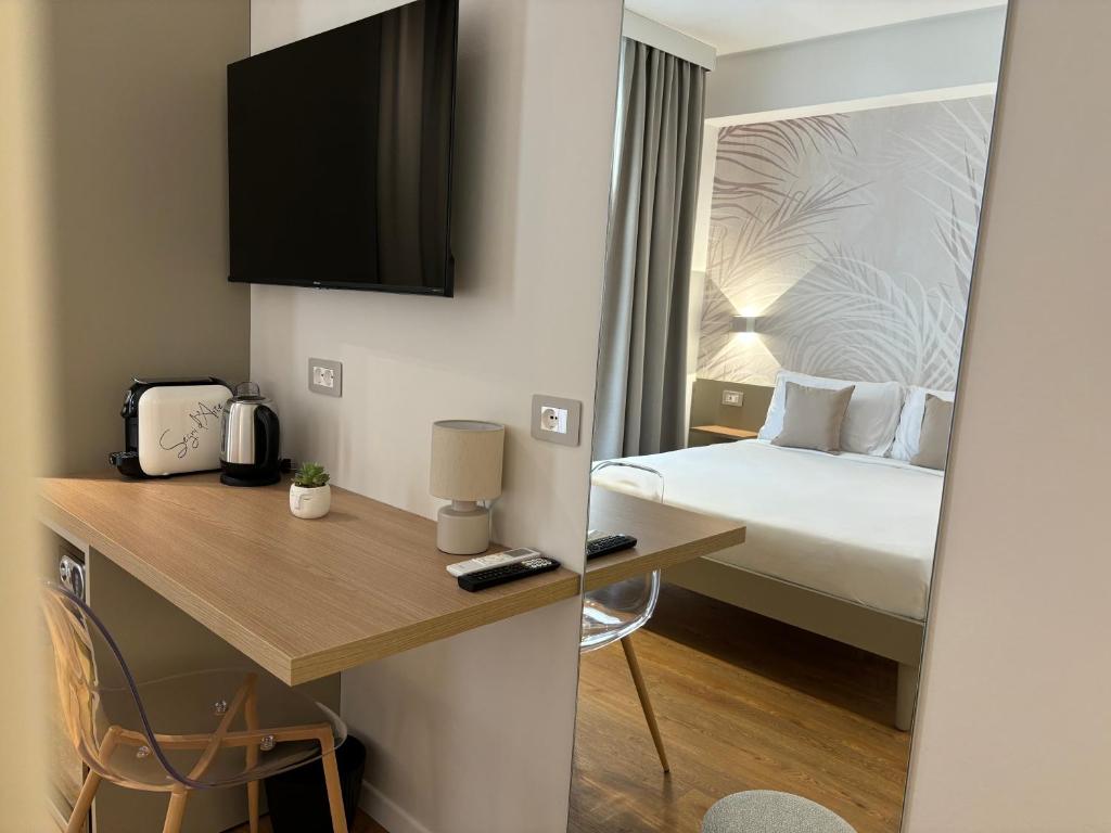 Voodi või voodid majutusasutuse Robely rooms toas