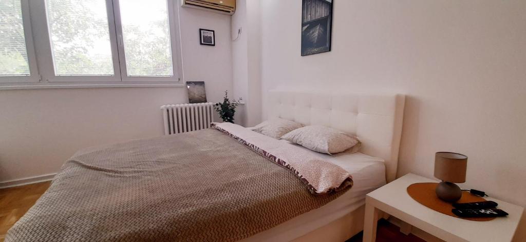 Postel nebo postele na pokoji v ubytování Apartman Durmitor