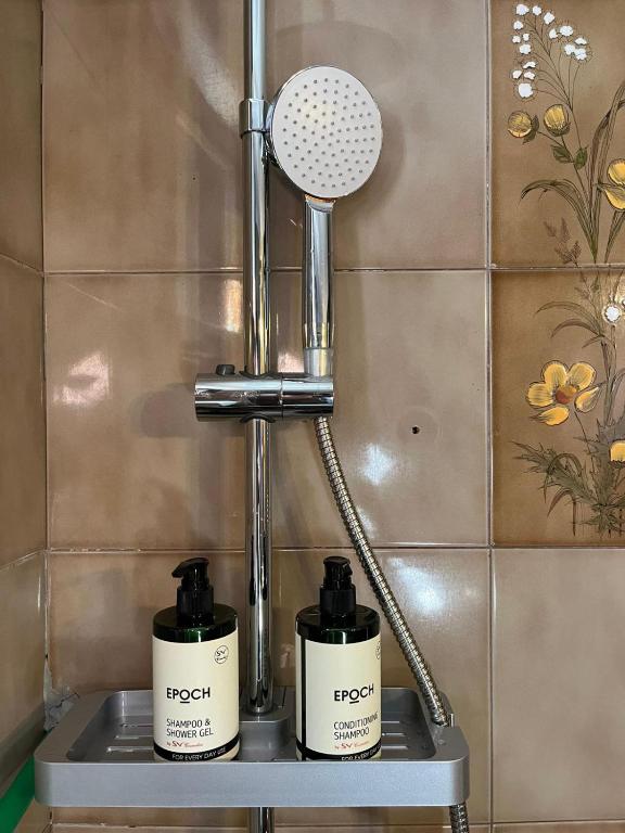 Salle de bains dans l'établissement La Mirage