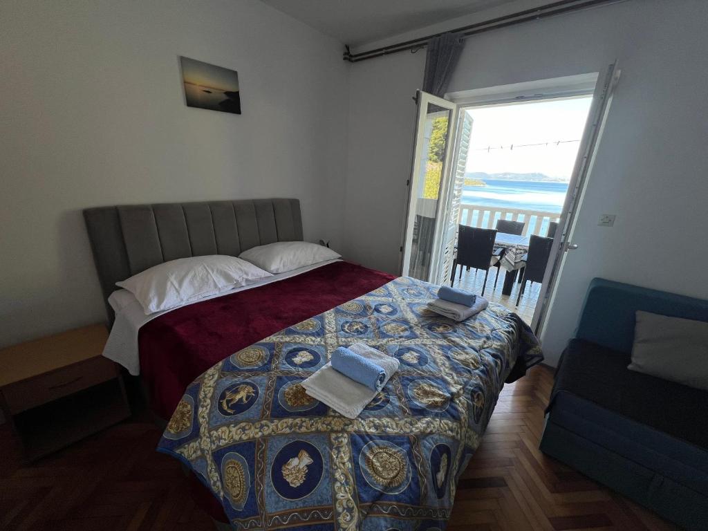 Krevet ili kreveti u jedinici u objektu Guest House Ruža
