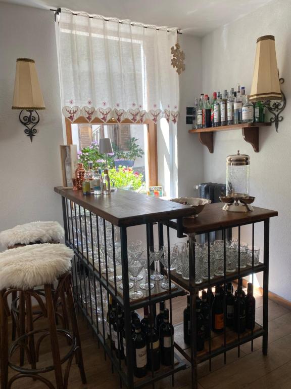 Nápoje v ubytování Albergo Aprica Garni