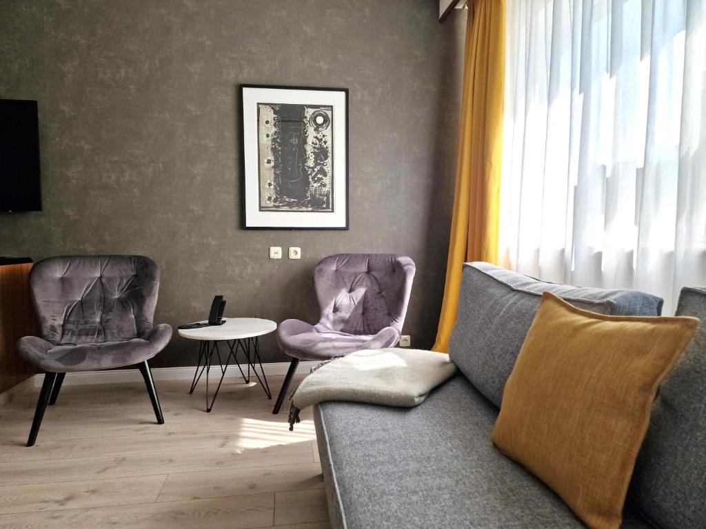 Posezení v ubytování Hotel Ísland – Spa & Wellness Hotel