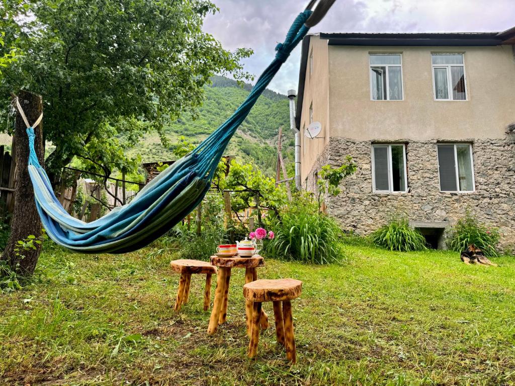 Zahrada ubytování Barbara's Eco-Cozy GuestHouse