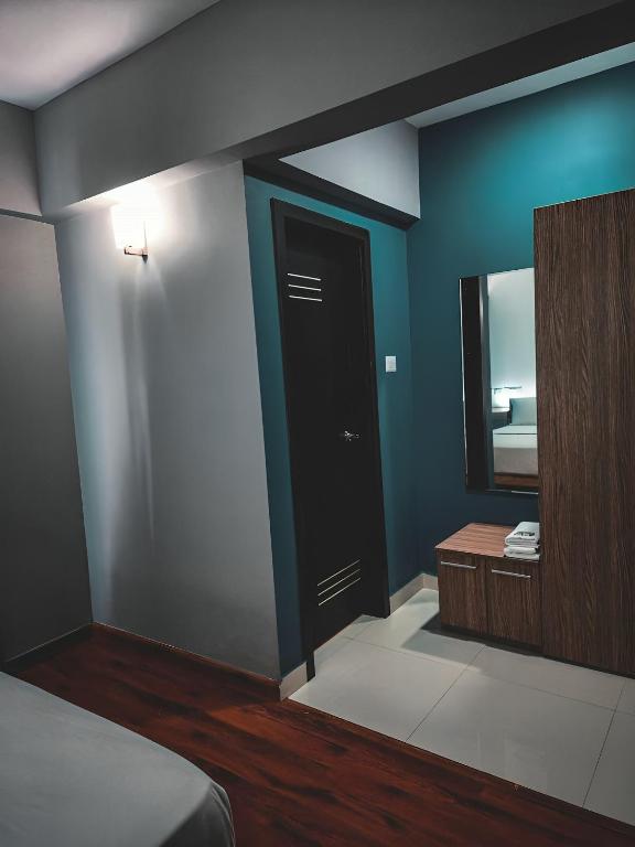 Postel nebo postele na pokoji v ubytování GDC - Apartment suites