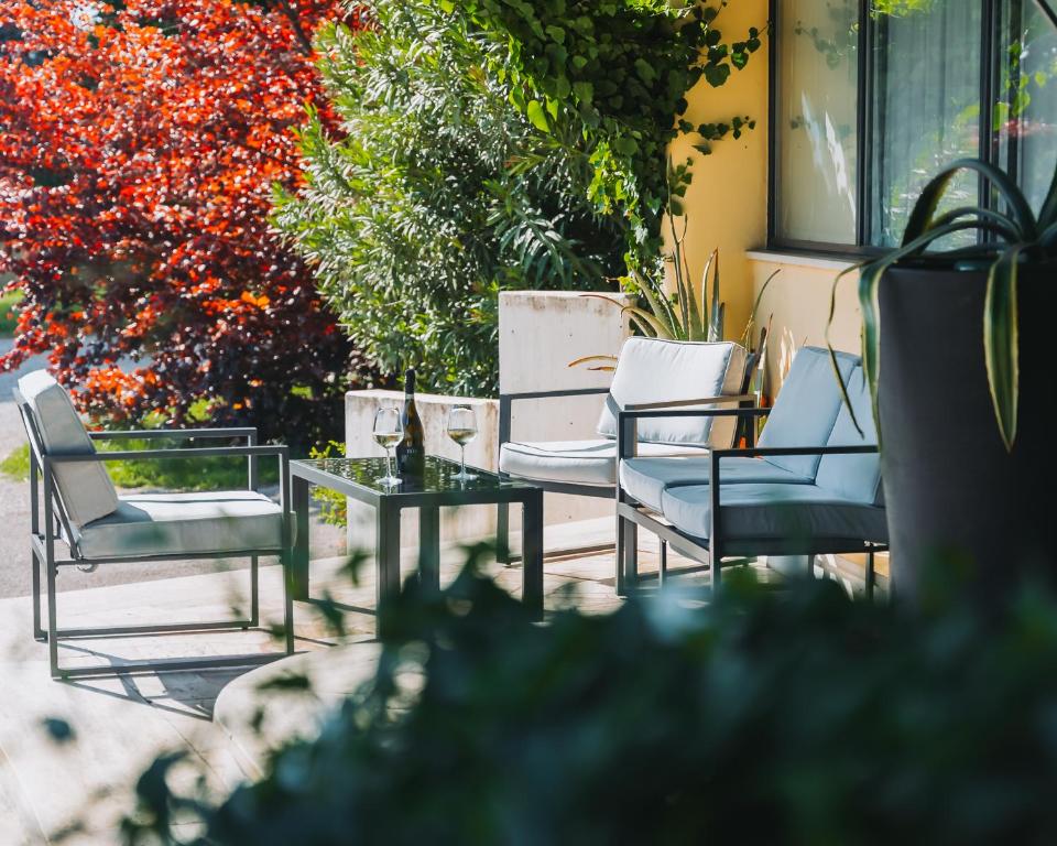 Posezení v ubytování Hotel all'Oasi