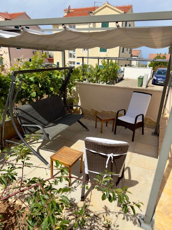 Balkón nebo terasa v ubytování Hvar Apartments Felix