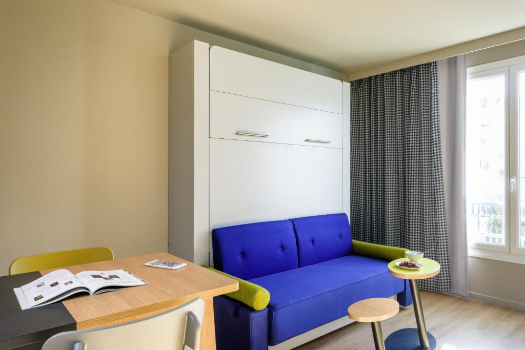 Posezení v ubytování Aparthotel Adagio Access La Défense Puteaux