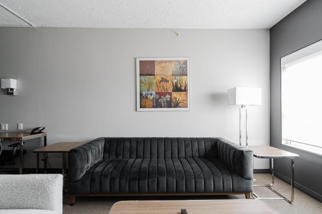 Posezení v ubytování Premier Residence - Fort McMurray