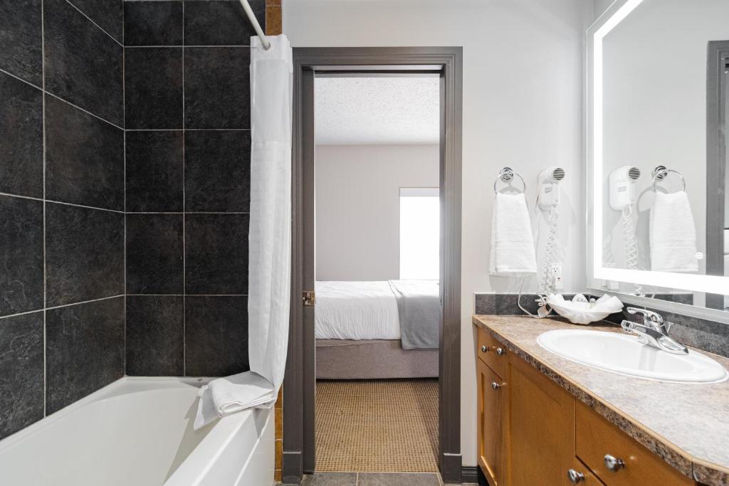 Koupelna v ubytování Premier Residence - Fort McMurray