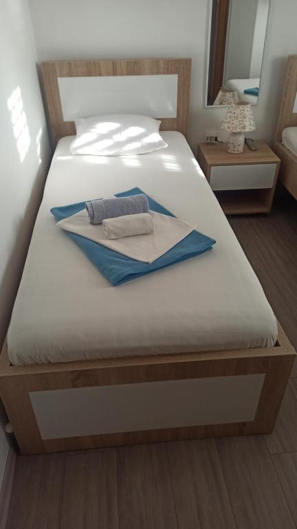 Postel nebo postele na pokoji v ubytování Apartmani - sobe Ćosić