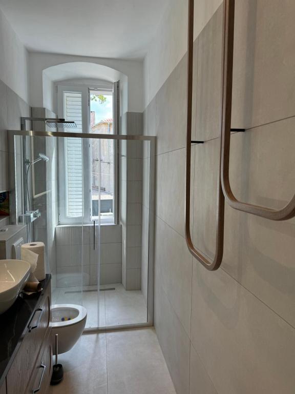 Kúpeľňa v ubytovaní Apartment Škunca
