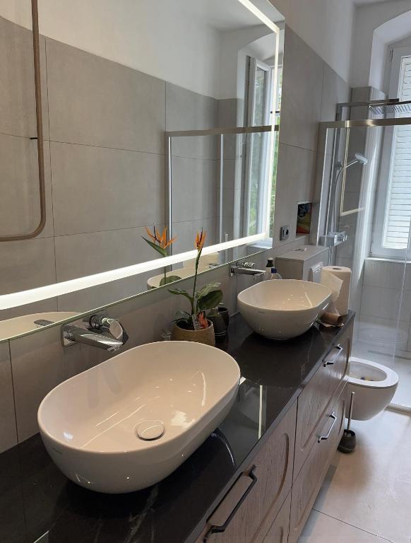 Kúpeľňa v ubytovaní Apartment Škunca