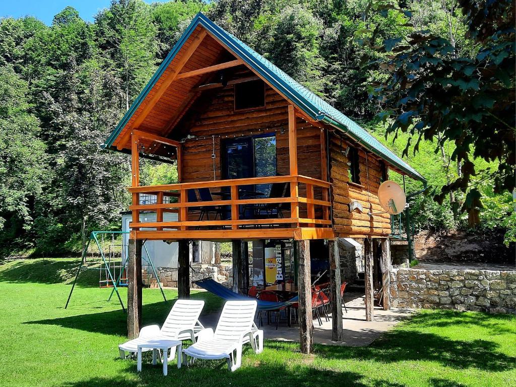 Zahrada ubytování Hacienda Burzić