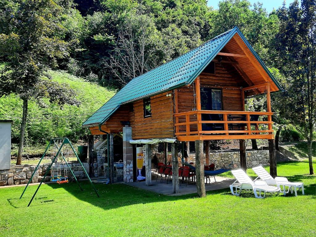 Zahrada ubytování Hacienda Burzić
