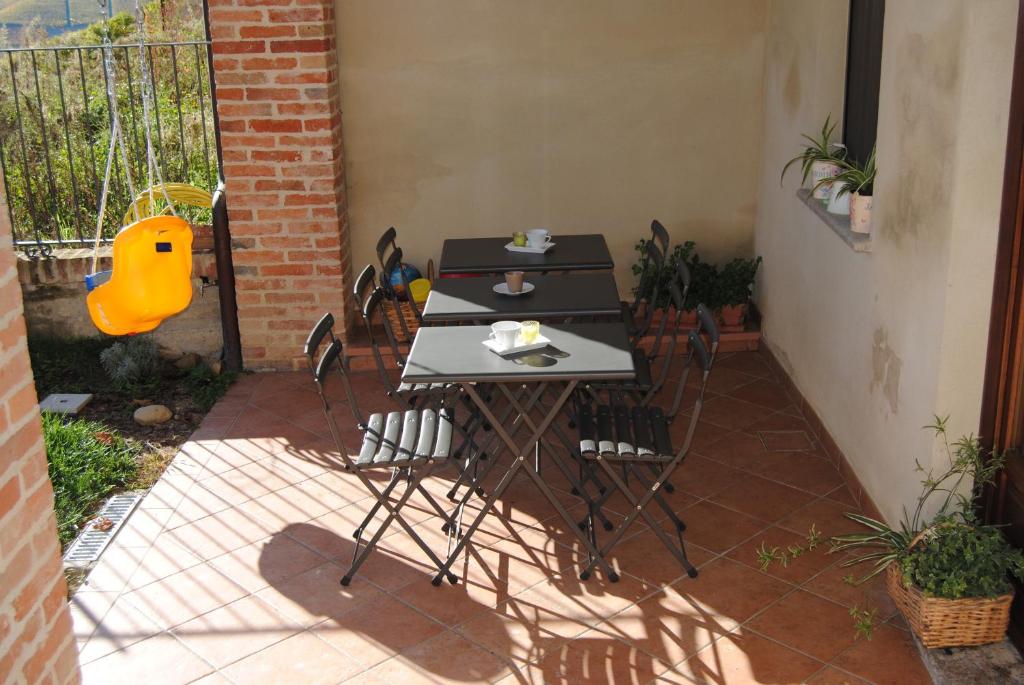 Patio nebo venkovní prostory v ubytování Agriturismo I Grappoli