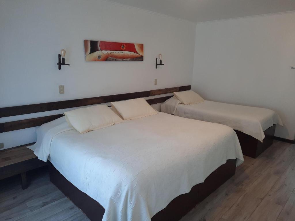 Letto o letti in una camera di MarSerena