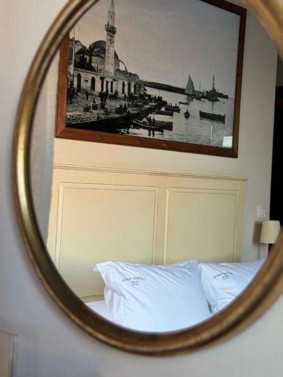 Postel nebo postele na pokoji v ubytování Captain Vasilis Hotel