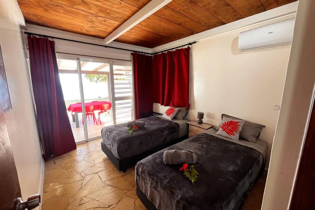 Enoha Lodge - Climatisation, Fibre, Accès Plage, Parking Privé - photo 2 - Moorea, Polynésie