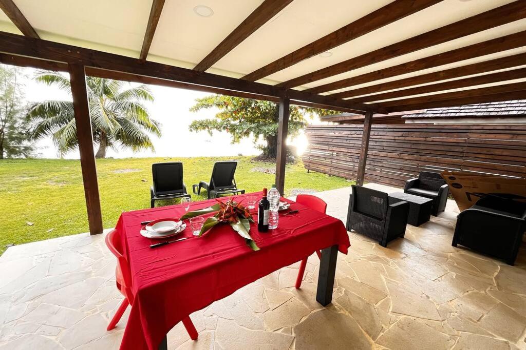 Enoha Lodge - Climatisation, Fibre, Accès Plage, Parking Privé - photo 4 - Moorea, Polynésie