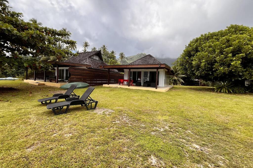Enoha Lodge - Climatisation, Fibre, Accès Plage, Parking Privé - photo 5 - Moorea, Polynésie