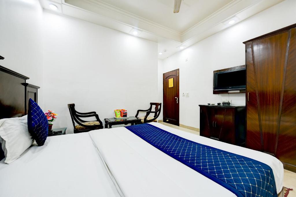 Postel nebo postele na pokoji v ubytování Hotel Legend International - 02 Mins from New Delhi Station