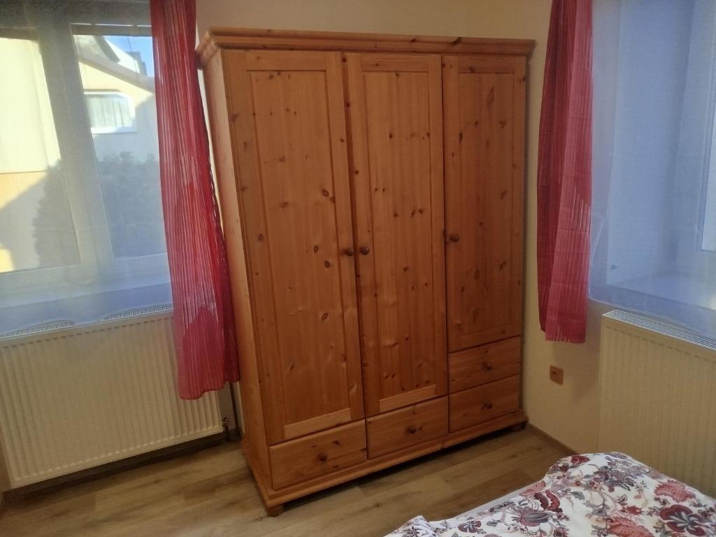 Postel nebo postele na pokoji v ubytování Apartmány pod Barunčinou školou