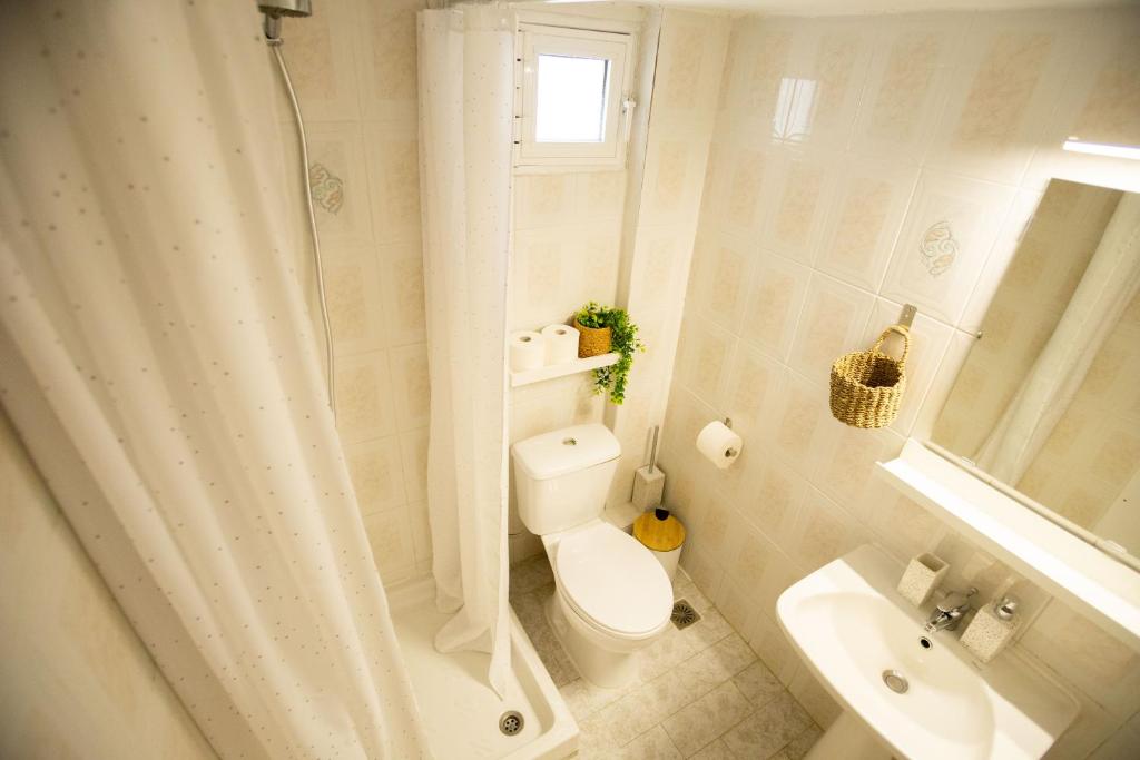 Koupelna v ubytování SunVibe Apartment