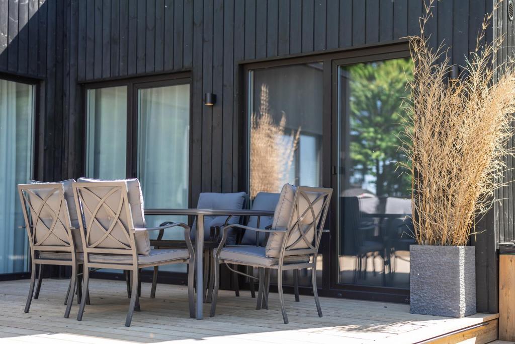 Patio nebo venkovní prostory v ubytování Kuusemäe Puhkemaja