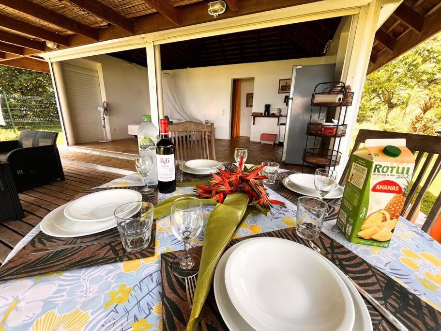 Raimanu Lodge - Climatisation, Fibre, Accès Plage, Parking Privé - photo 8 - Moorea, Polynésie